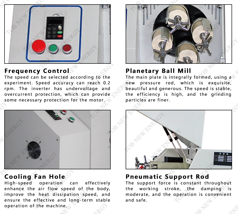 Horizontal Planetary Ball Mill Horizontal Planetary Ball Mill