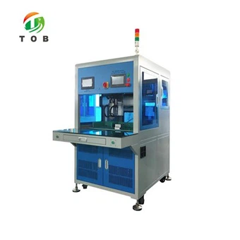 Machine de soudage par points automatique avec tête rotative pour batterie