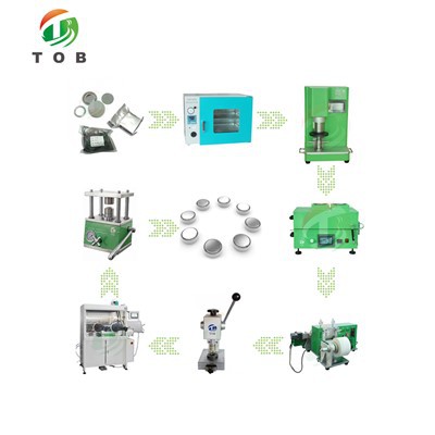 Machine de fabrication de batterie au lithium-ion à pile bouton